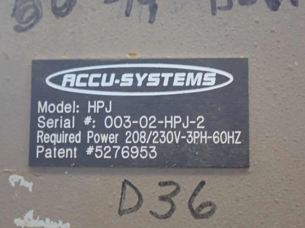 Accu-systems 48" Hpj Cnc Horizontal Boring Machine - Hpj
