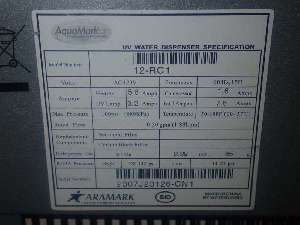 Aquamark Water Dispenser