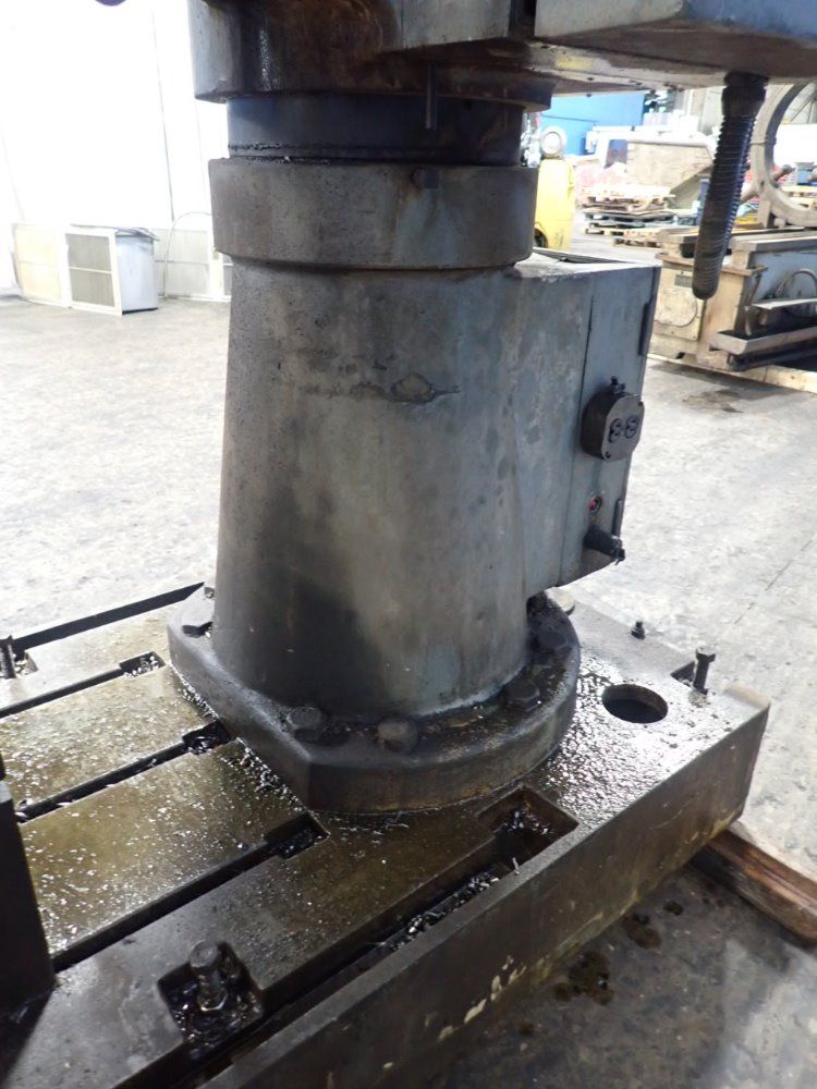 H. Cegielski 14" Column 56" Arm Wra-40 Radial Arm Drill - Wra-40