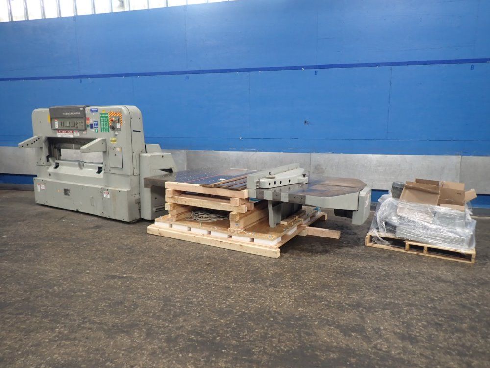 Polar 60" 155 Emc-mon Paper Cutter - 155 Emc-mon