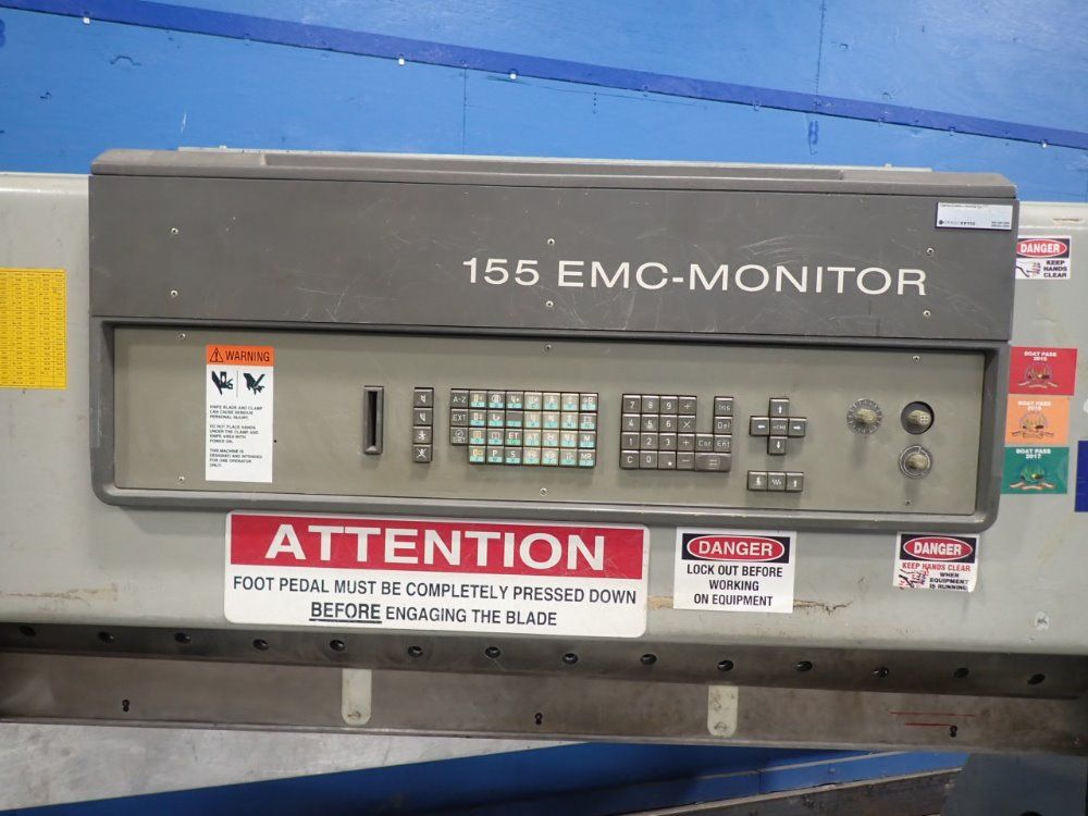 Polar 60" 155 Emc-mon Paper Cutter - 155 Emc-mon