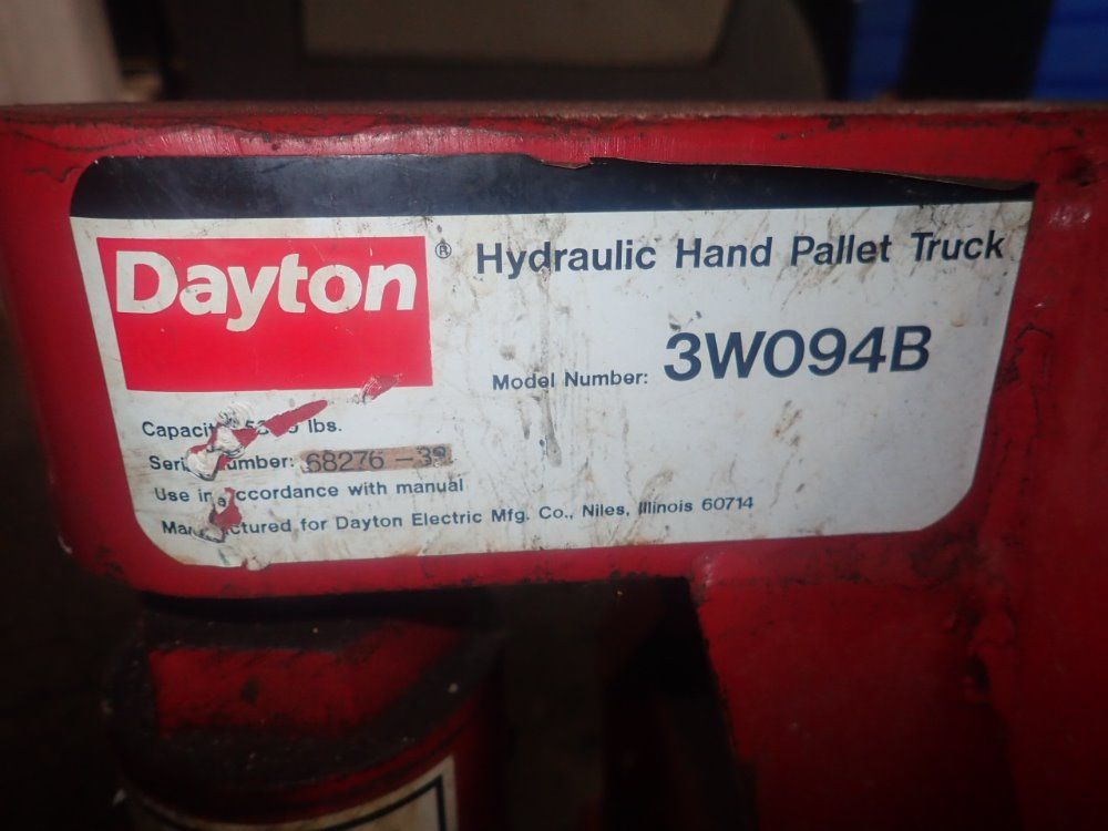 Dayton Pallet Jack