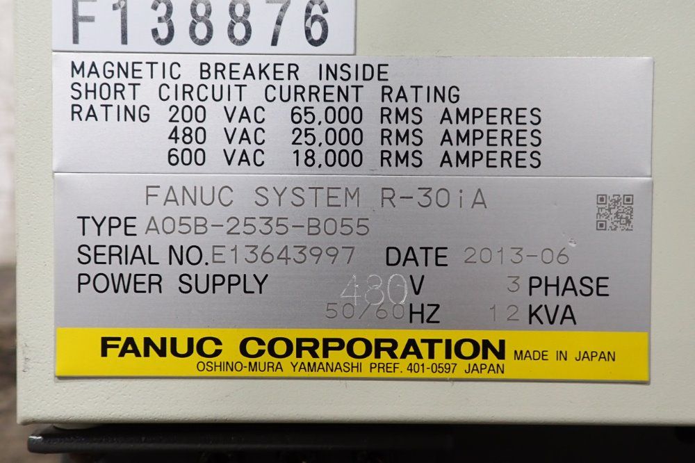 Fanuc R-2000ib/210f Robot - R-2000ib/210f