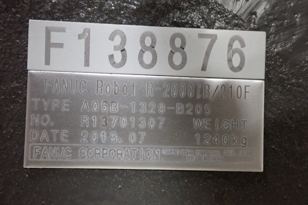 Fanuc R-2000ib/210f Robot - R-2000ib/210f