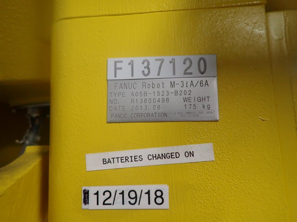 Fanuc M-3ia 6a Robot - M-3ia 6a