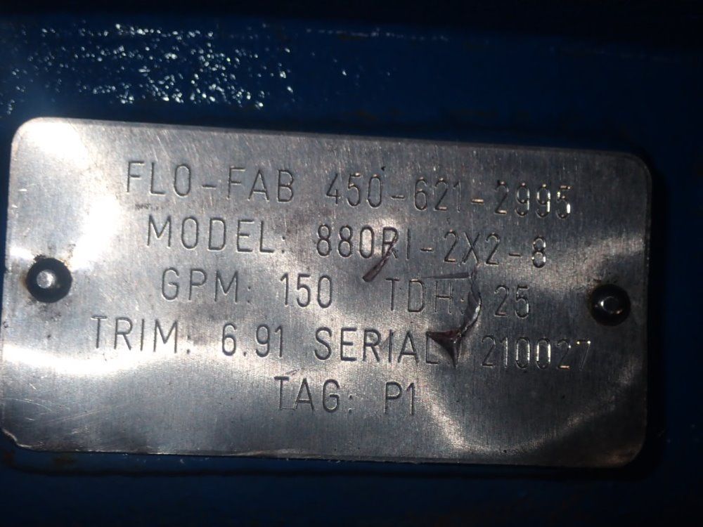 Flo-fab 880ri-2x2-8 Pump - 880ri-2x2-8