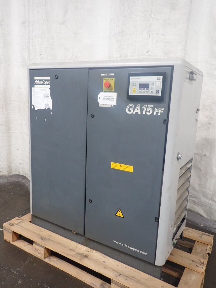 Atlas Copco 20 Hp Ga15 Air Compressor - Ga15