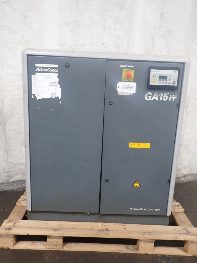 Atlas Copco 20 Hp Ga15 Air Compressor - Ga15