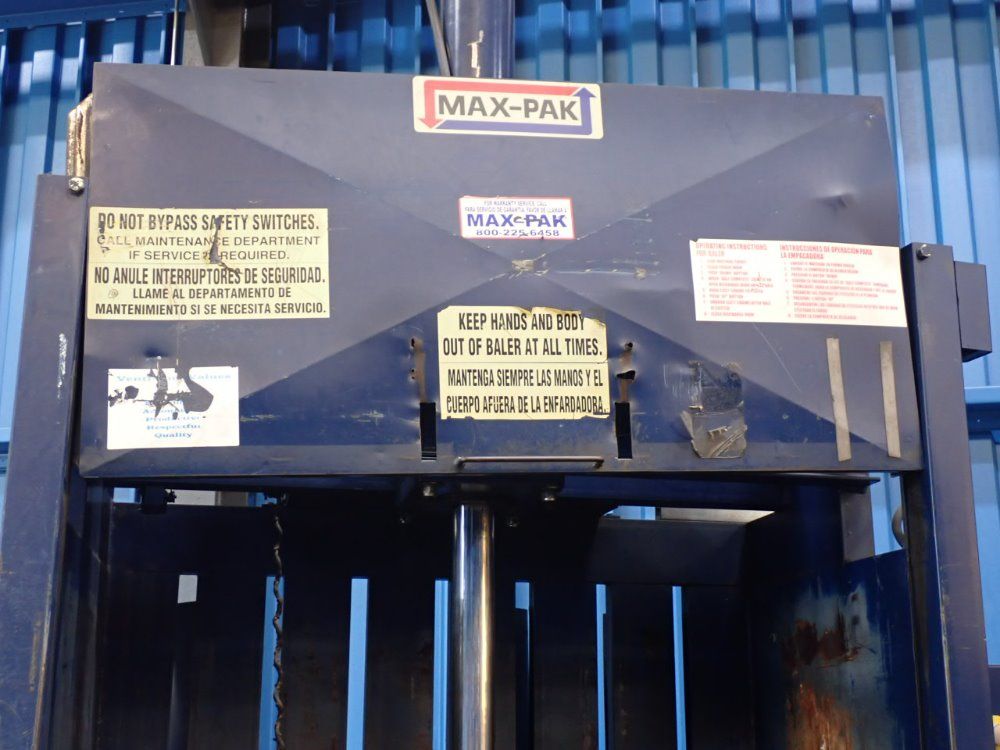 Max-pak 60" X 30" Vertical Baler - Mp60hd