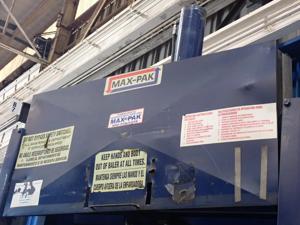 Max-pak 60" X 30" Vertical Baler - Mp60hd