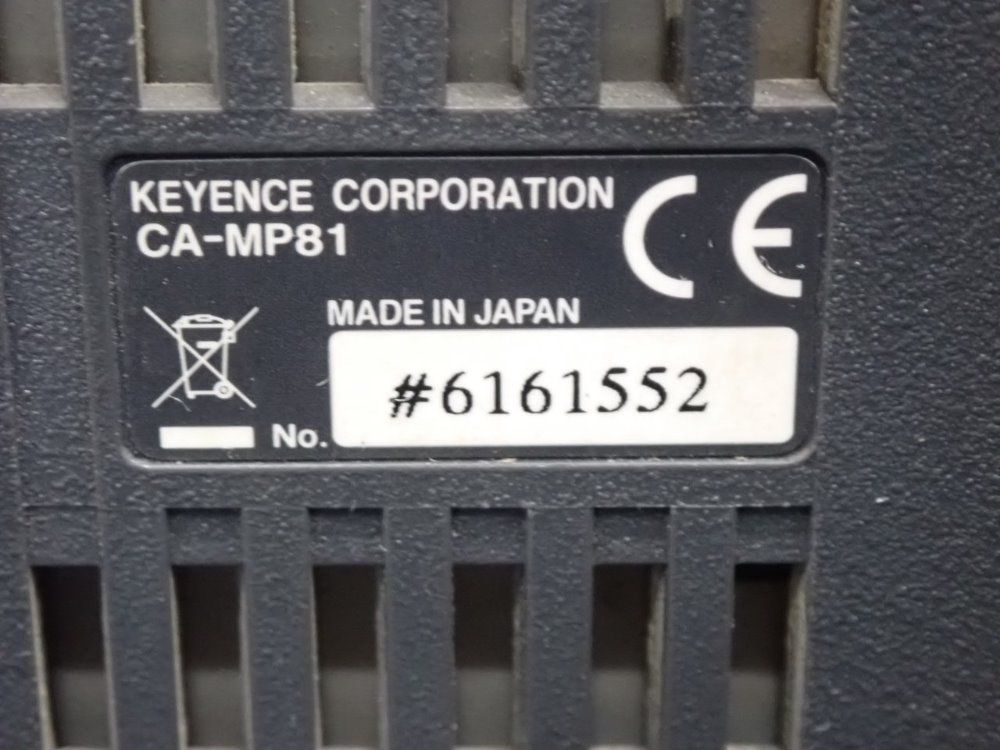 Keyence Operator Interface - Ca-mp-81
