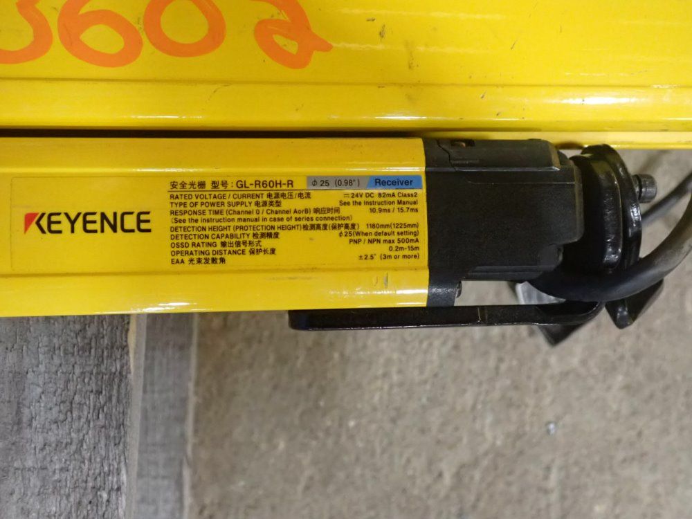 Keyence Light Curtains