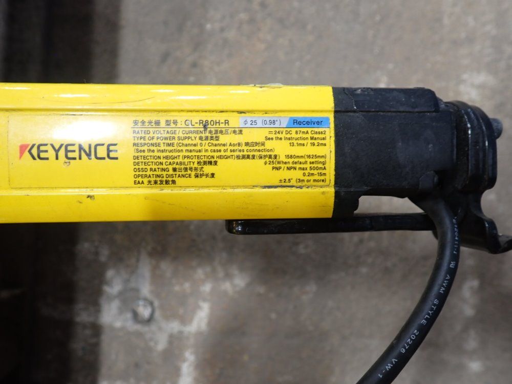 Keyence Light Curtains