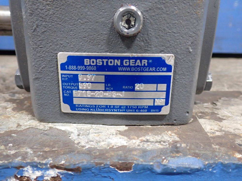 Boston Gear Gear Reducer