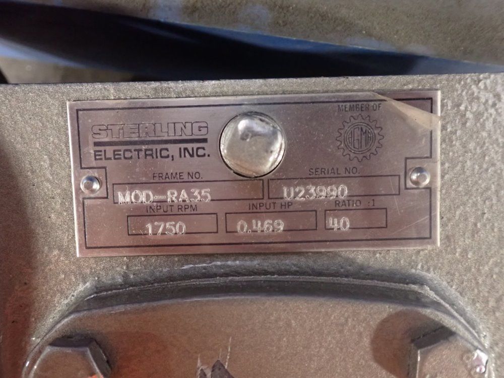 Sterling Electric Gear Reducer