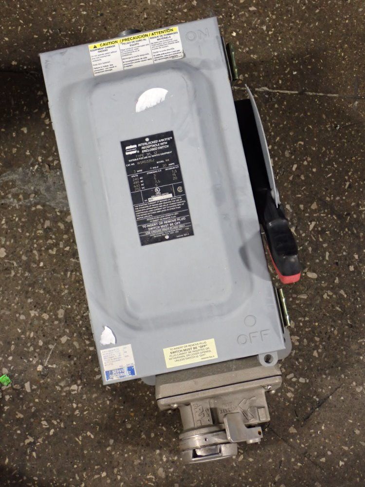 Crouse-hinds Fusible Disconnect