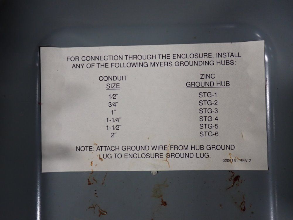 Crouse-hinds Fusible Disconnect