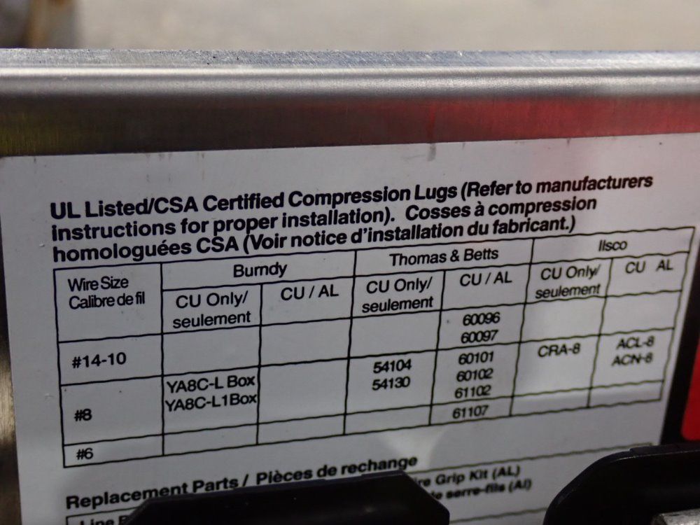 Cooper/crouse-hinds Fusible Disconnect