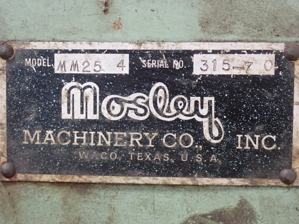 Mosely Mm254 Notcher - Mm254