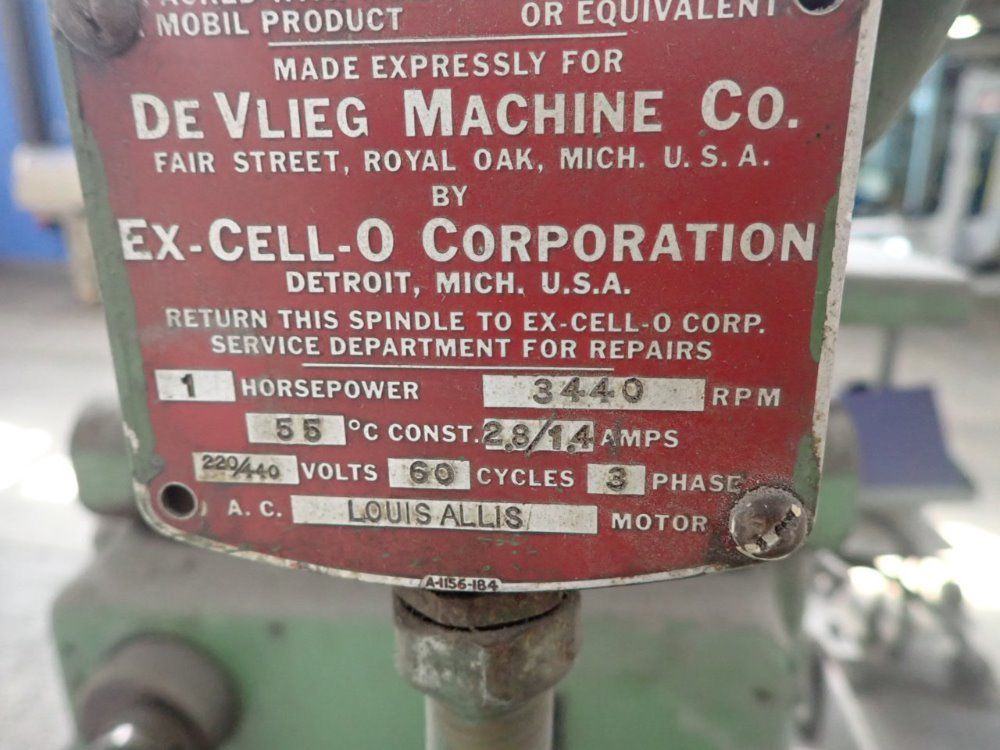 Devlieg Tool Grinder