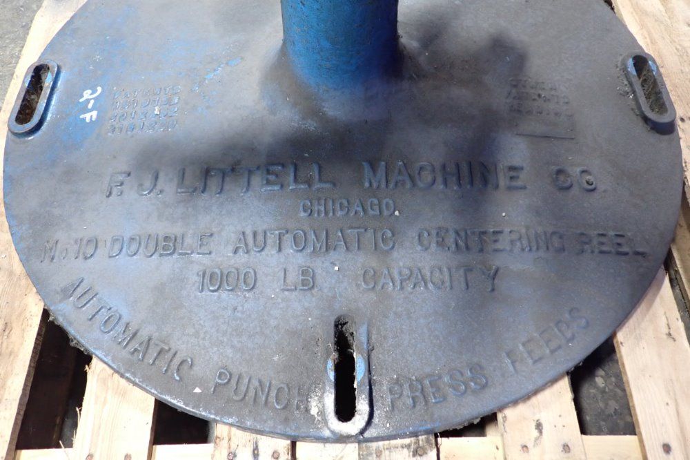F.j. Littel Machine Co. Centering Reel