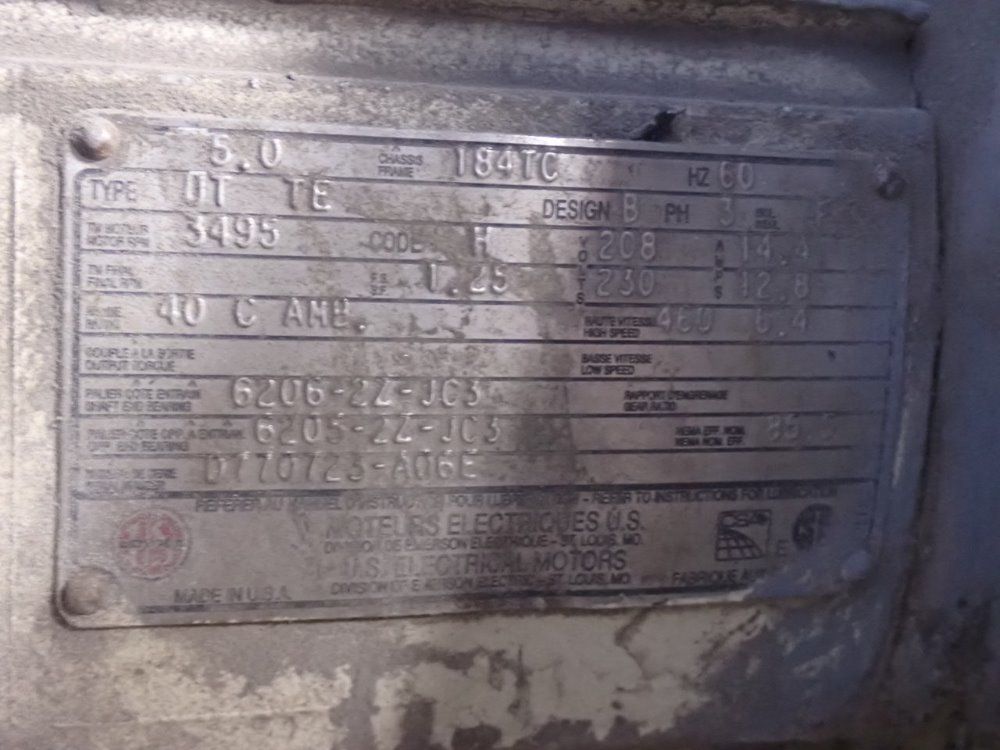 Polymer Systems 75 Hp Granulator