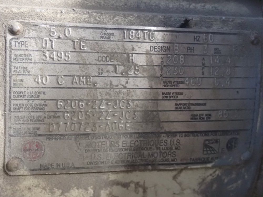 Polymer Systems 75 Hp Granulator