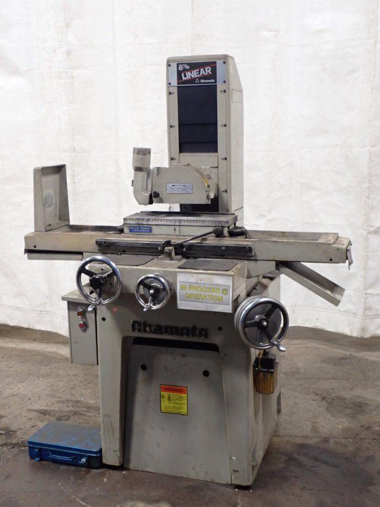 Okamoto 6" X 8" Mag Chuck 6.18/pfg-618 Surface Grinder - 6.18/pfg-618