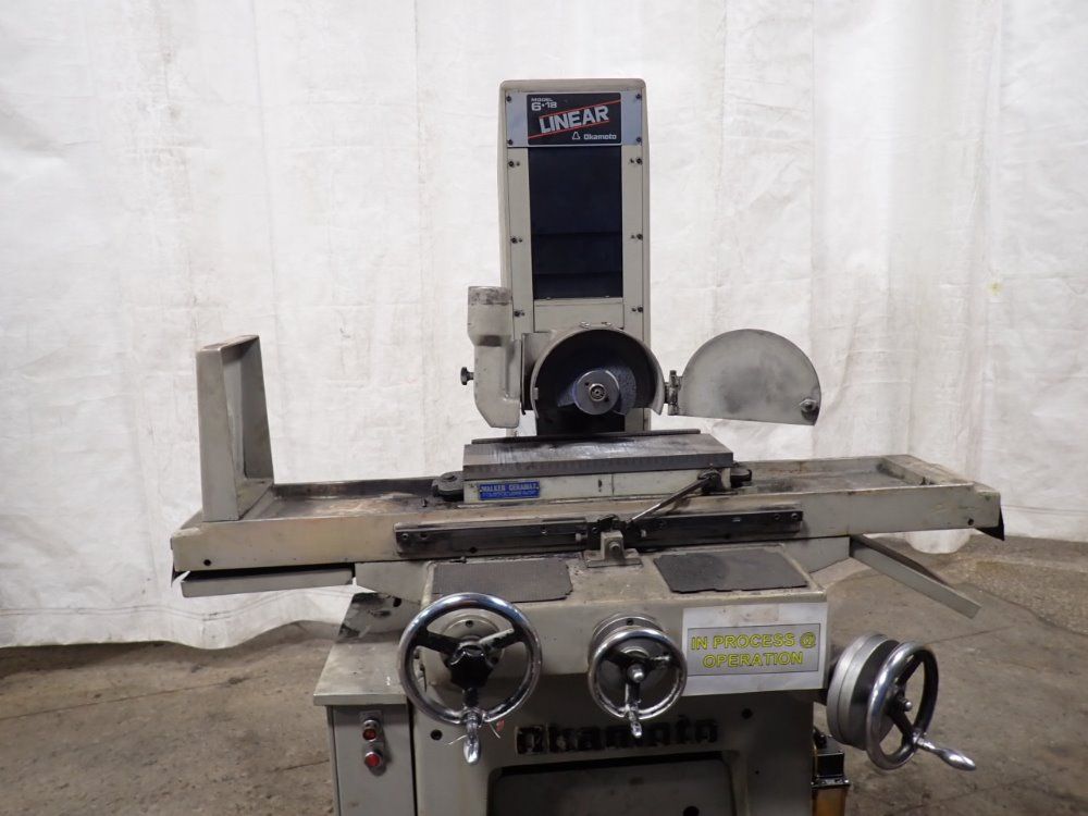 Okamoto 6" X 8" Mag Chuck 6.18/pfg-618 Surface Grinder - 6.18/pfg-618