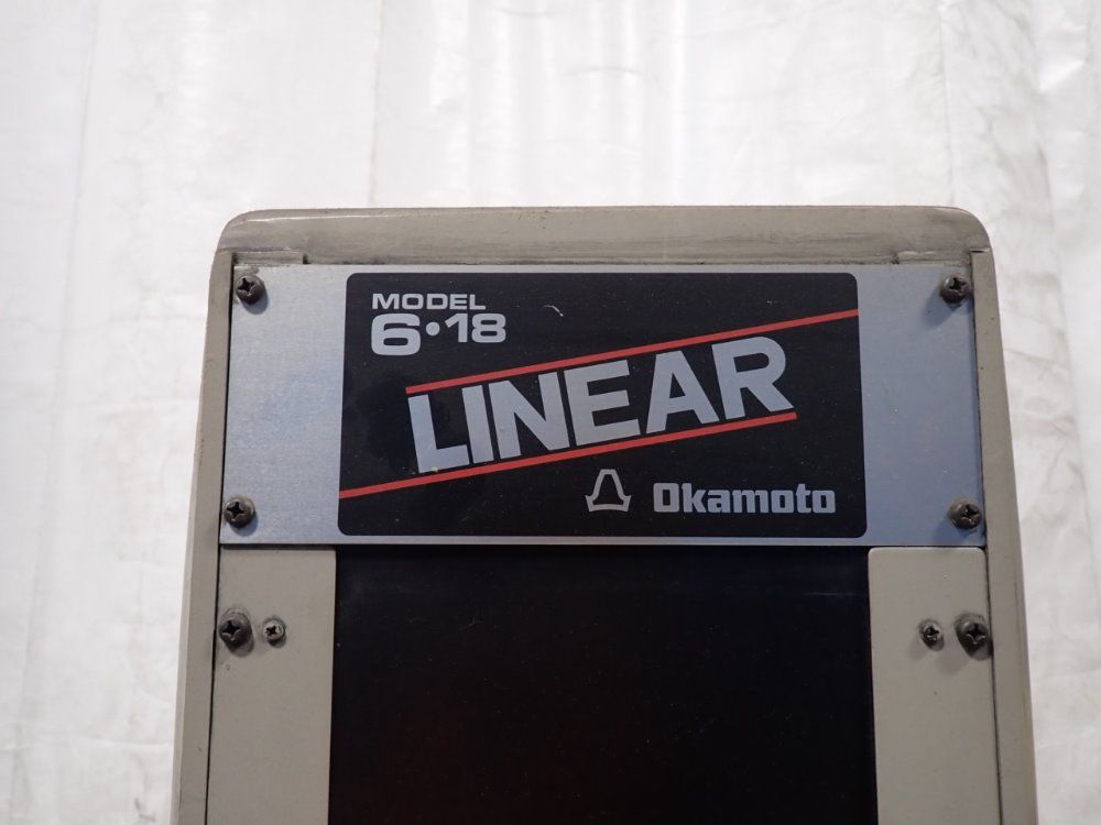 Okamoto 6" X 8" Mag Chuck 6.18/pfg-618 Surface Grinder - 6.18/pfg-618