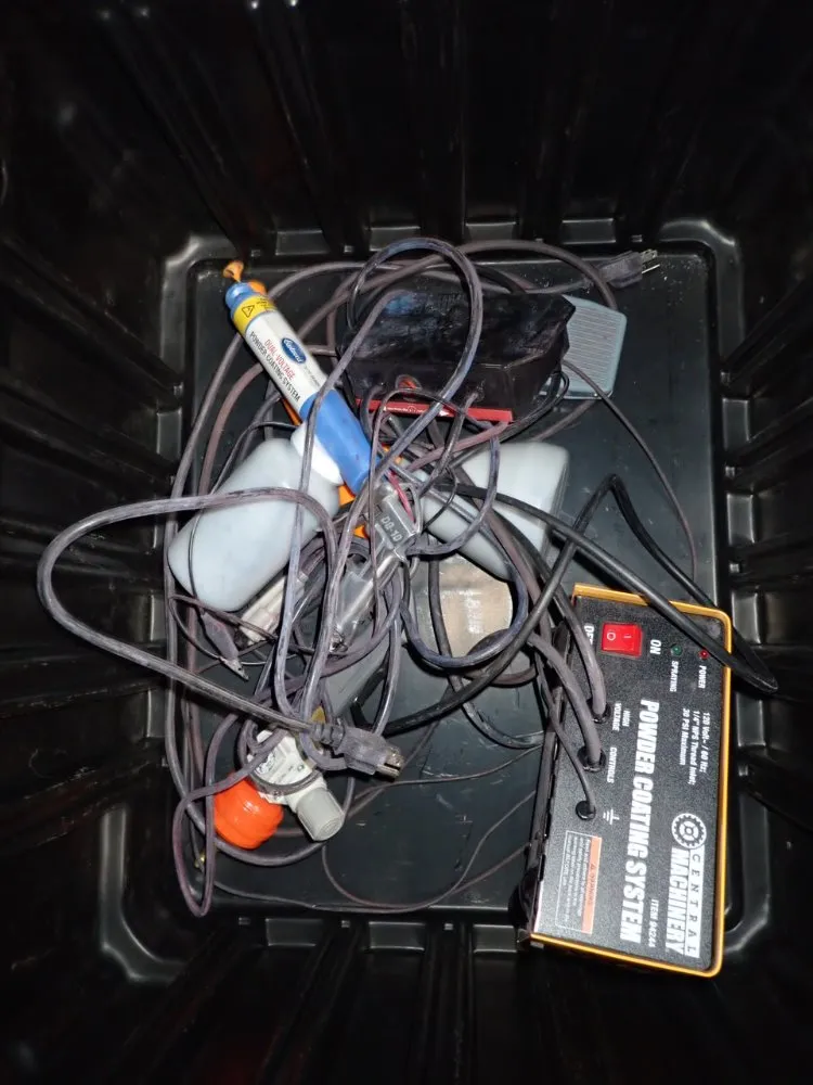 Central Machinery Powder Coating System