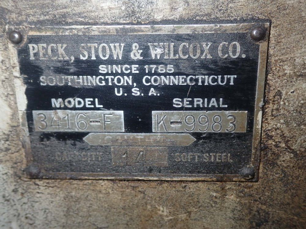 Peck, Stow & Wilcox Power Roller