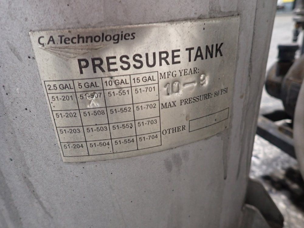 Ca Technologies Pressure Tank System