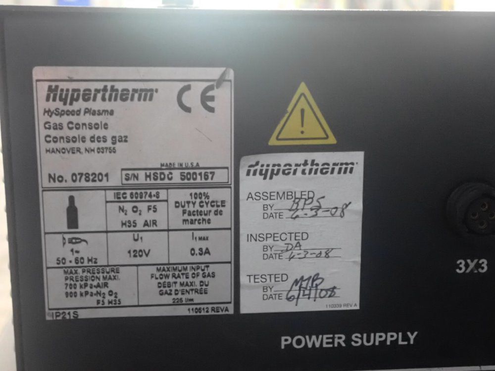 Cutting Systems Sabercut Plasma Table - Sabercut