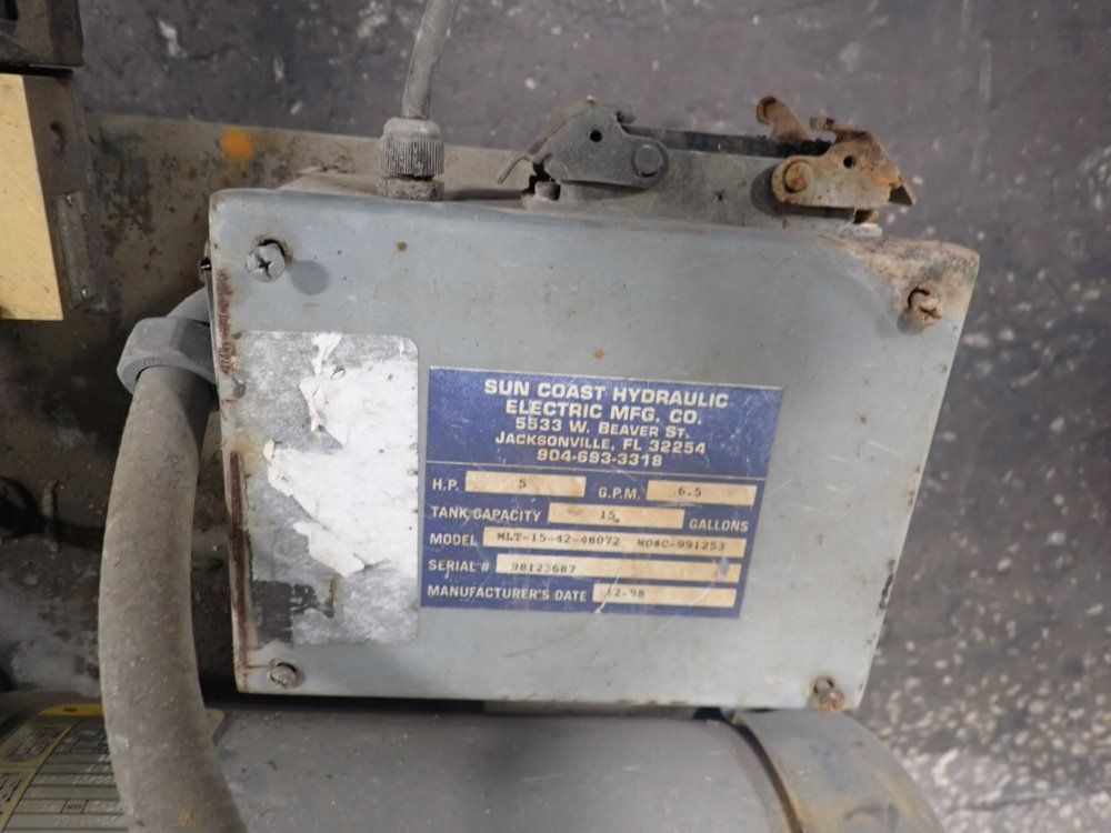 Sun Coast Hydraulic Hydraulic Unit