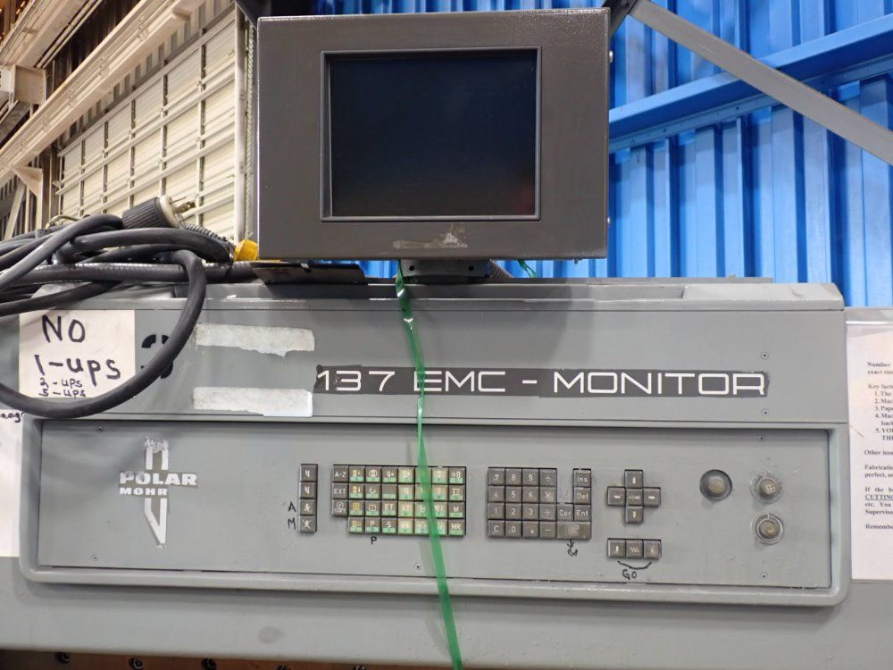 Polar Mohr 55" Paper Cutter - 137 Emc-mon