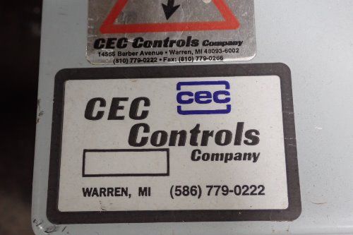 Cec Controls Electrical Box
