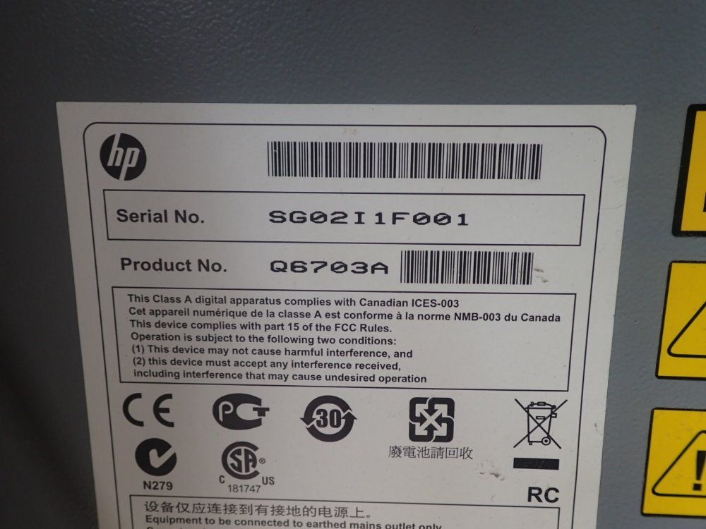 Hp Scitex Lx800 Printer - Scitex Lx800