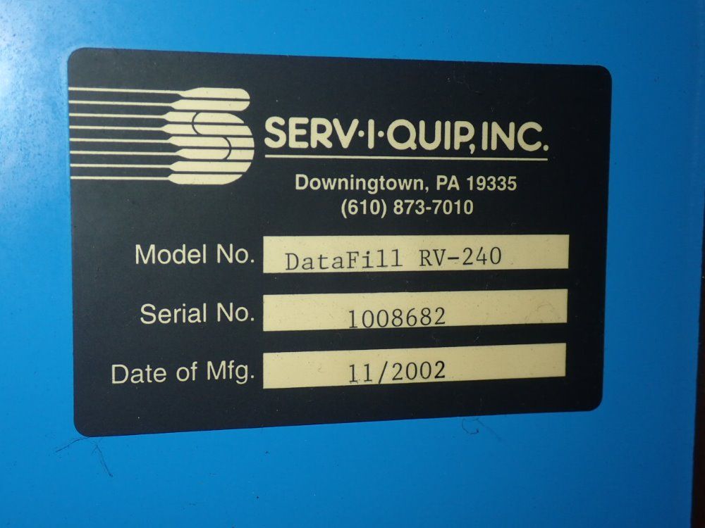 Serv-i-quip Rv-240 Refrigerant Filler - Rv-240