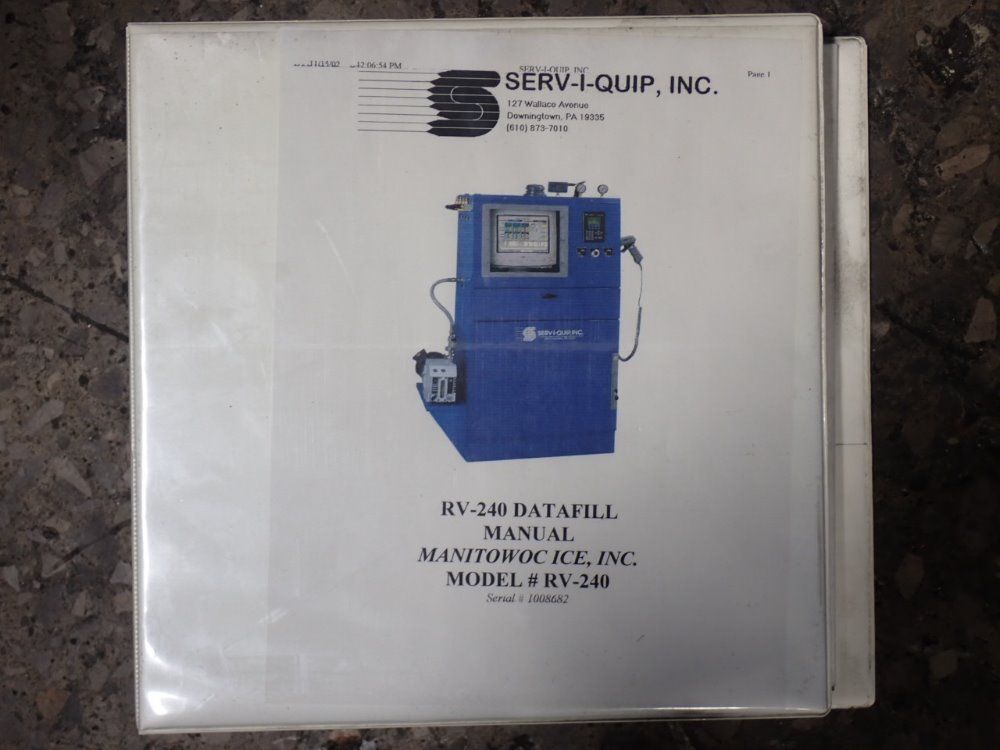 Serv-i-quip Rv-240 Refrigerant Filler - Rv-240