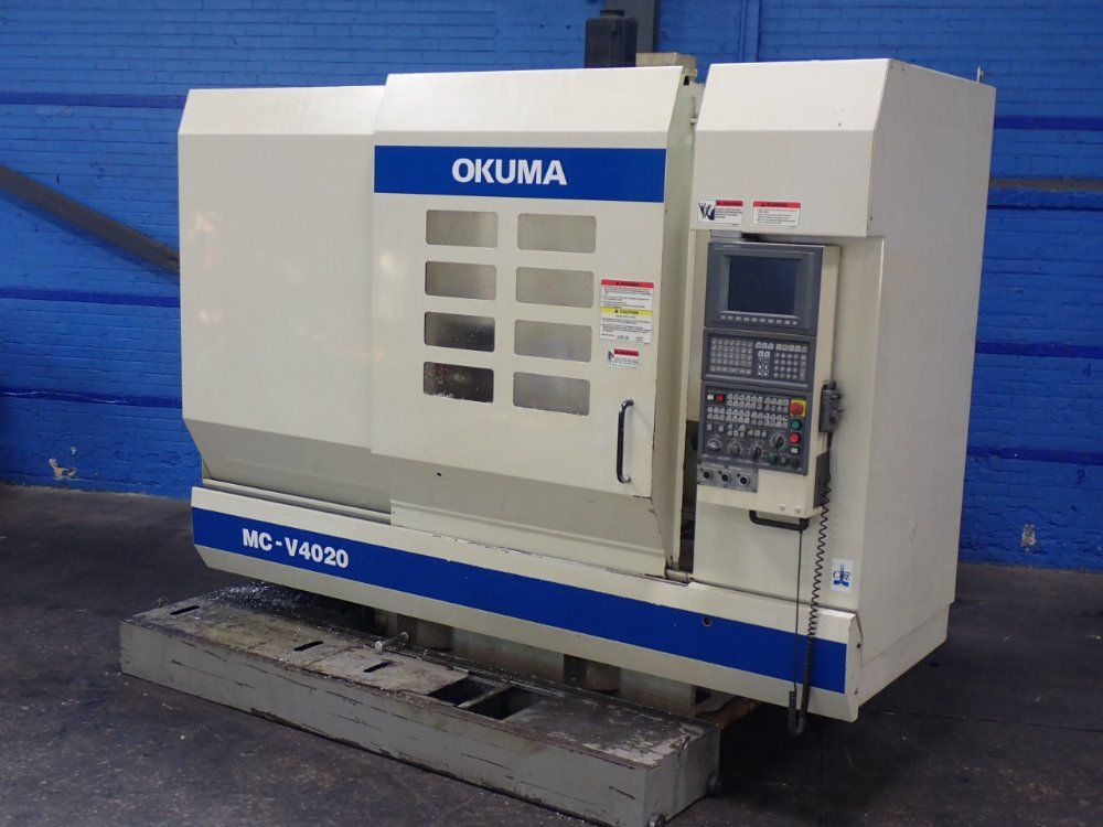 Okuma Mc-v4020 Cnc Vmc - Mc-v4020