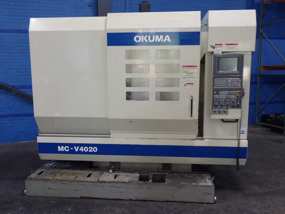 Okuma Mc-v4020 Cnc Vmc - Mc-v4020