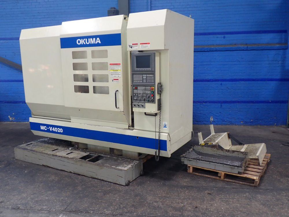 Okuma Mc-v4020 Cnc Vmc - Mc-v4020