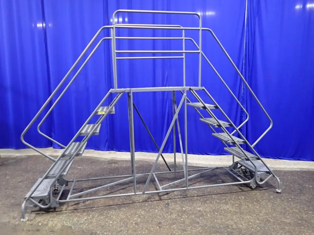 Tri-arc Portable Platform Stairs