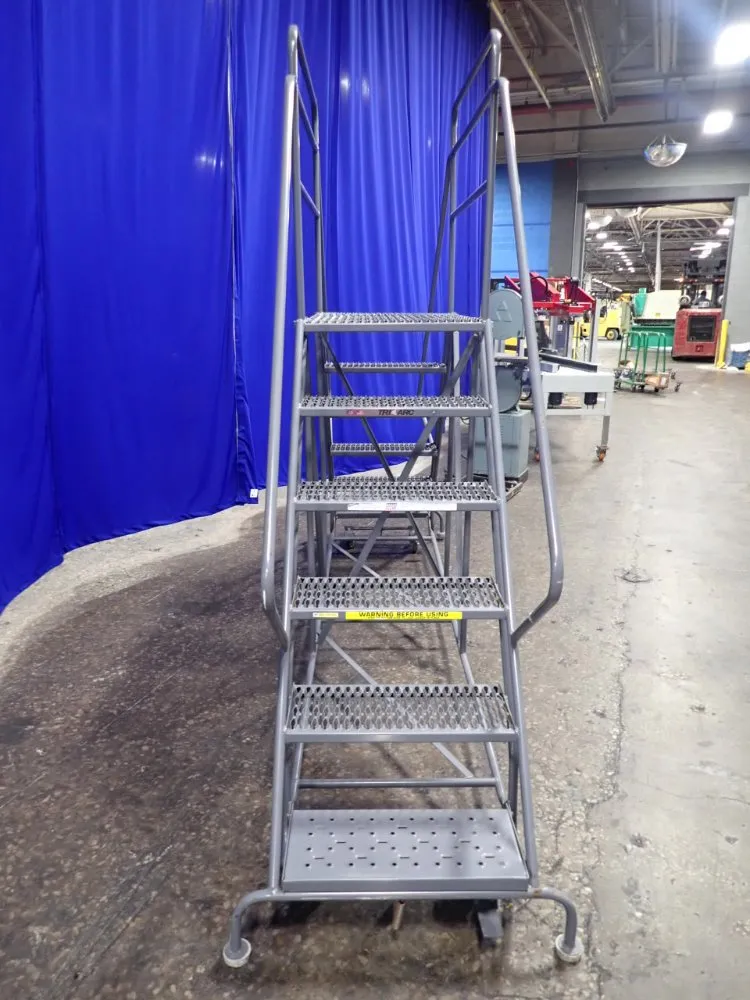Tri-arc Portable Platform Stairs