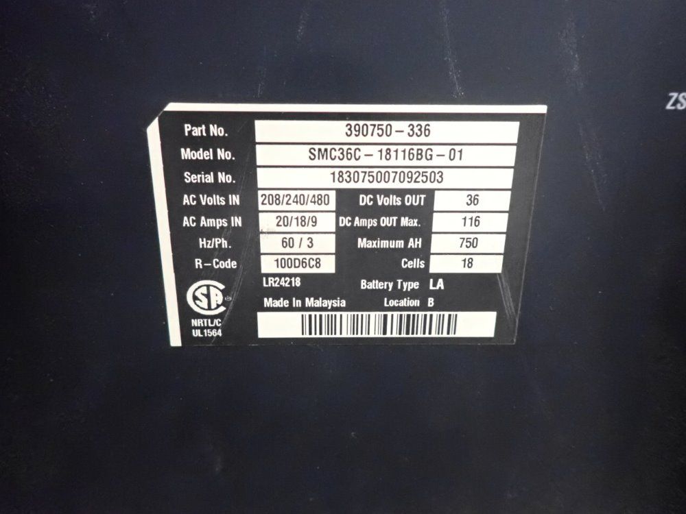 Saft Power Systems Battery Charger