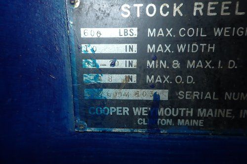 Cooper Weymouth Peterson Coil Reel