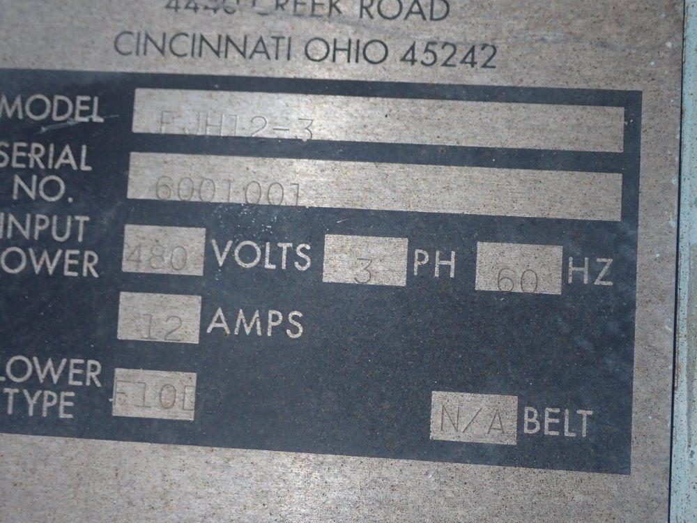 Dust-hog 10 Hp Fjh12-3 Dust Collector - Fjh12-3