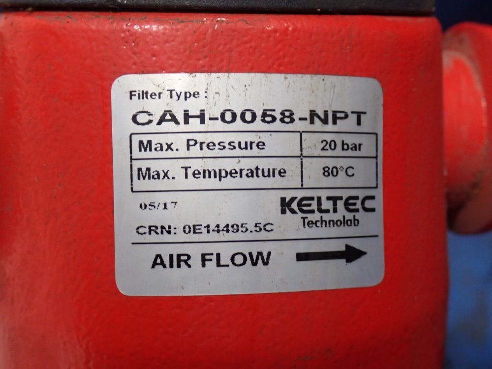 Keltec Filter Regulator Assembly