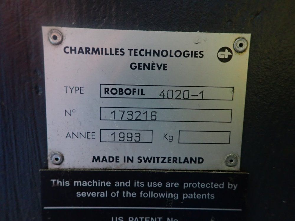 Charmilles Robofil 4020-1 Edm - Robofil 4020-1